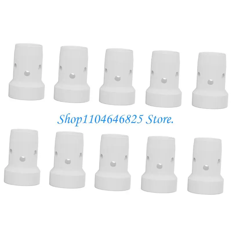 10Pcs Ceramic Mig Welding Gas Diffuser For 24KD 36KD Torches Welding Equipments