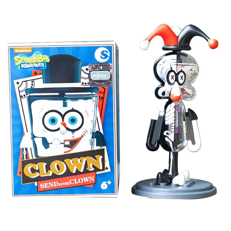 SpongeBob SquarePants Gothic Clown Blind Box Doll Cartoon Octopus