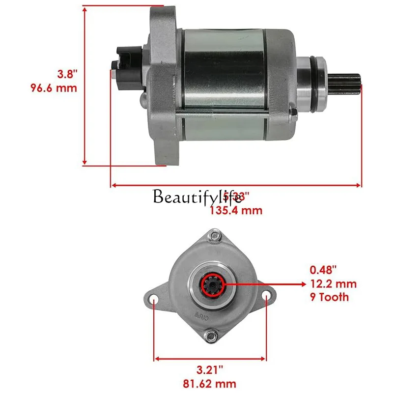 2017-2021 starter motor, starter motor 55440001000 suitable model see detailed description