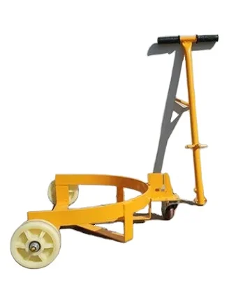 Competitive Factory Price Forklift Stuck Manual Hand Oil Drum Pallet Truck Lifter New Construction Equipment Price