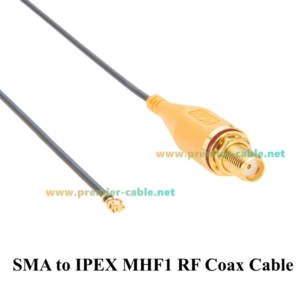 SMA-Buchse auf IPEX MHF1 (U.FL) RG178 Pigtail-Verbindungskabel, Panelmontage, 50 Ohm HF-Koaxial-Verlängerungskabel für Antenne, WLAN-Router – Detail 6