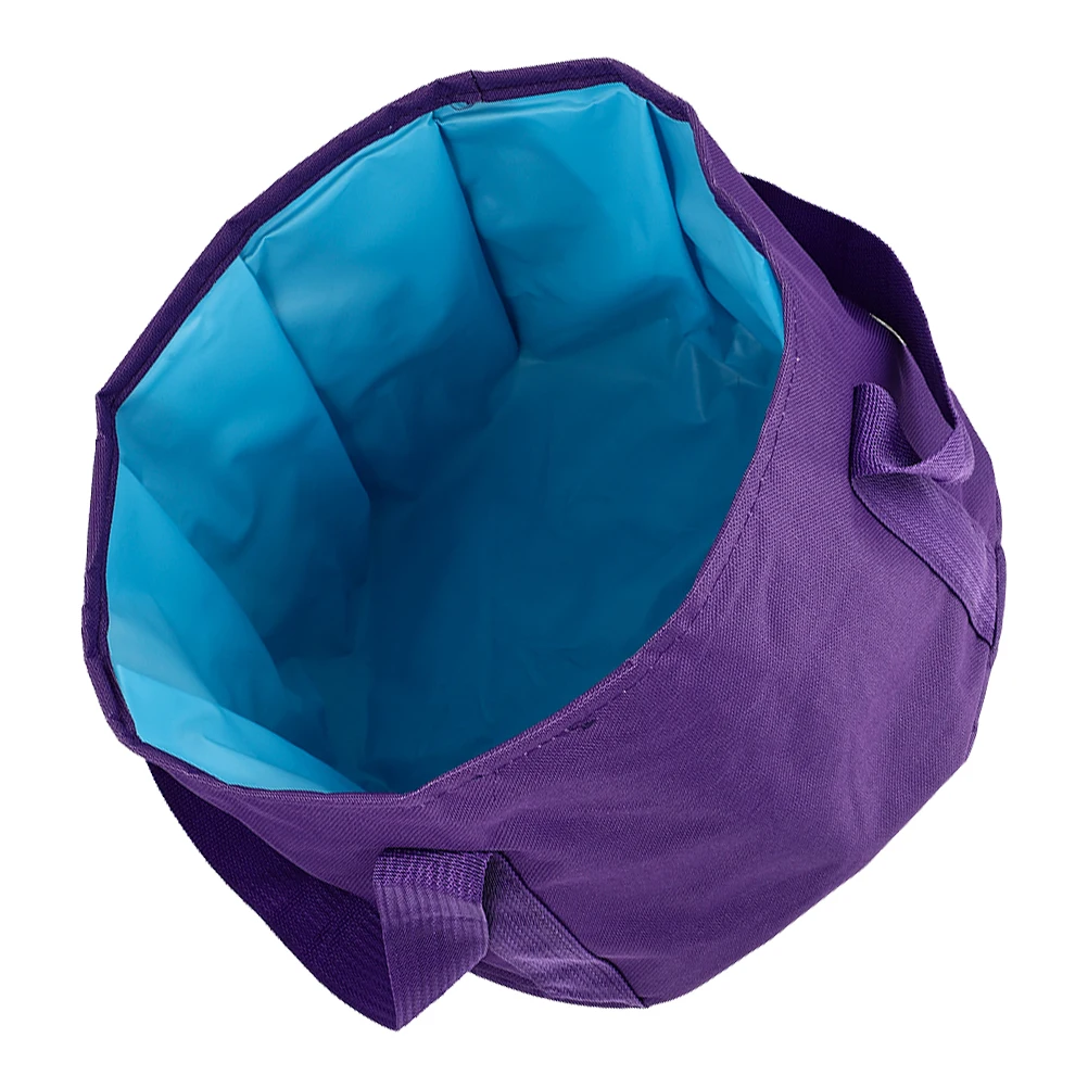 

Foldable Foot Bath Basin Pedicure Bucket Collapsible Soaking Tray Portable Storage Large Capacity Oxford PEVA Material Travel