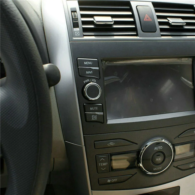 

10Pcs Dashboard Trim Cover Strip For Toyota Corolla Altis 2009 2010 2011 2012 2013 Central Control Car Styling