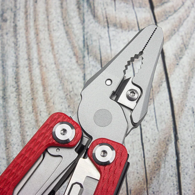 BHBT G10  Folding Multitool Pliers Multi-functional Combination Tool Pliers Folding Scissors EDC Outdoor Camping Equipment