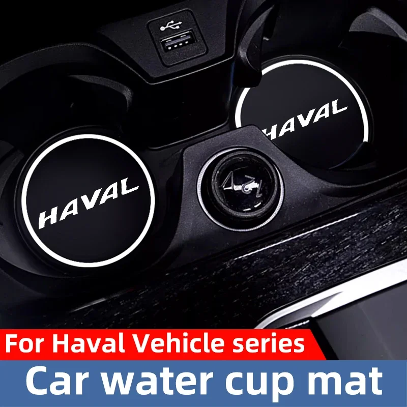 For Haval M1 M2 M4 H2 H3 H5 H6 H7 H9 Dargo M6 F5 F7 B26 Car Mounted Water Cup Cushion Interior Anti Slip Silicone Pad