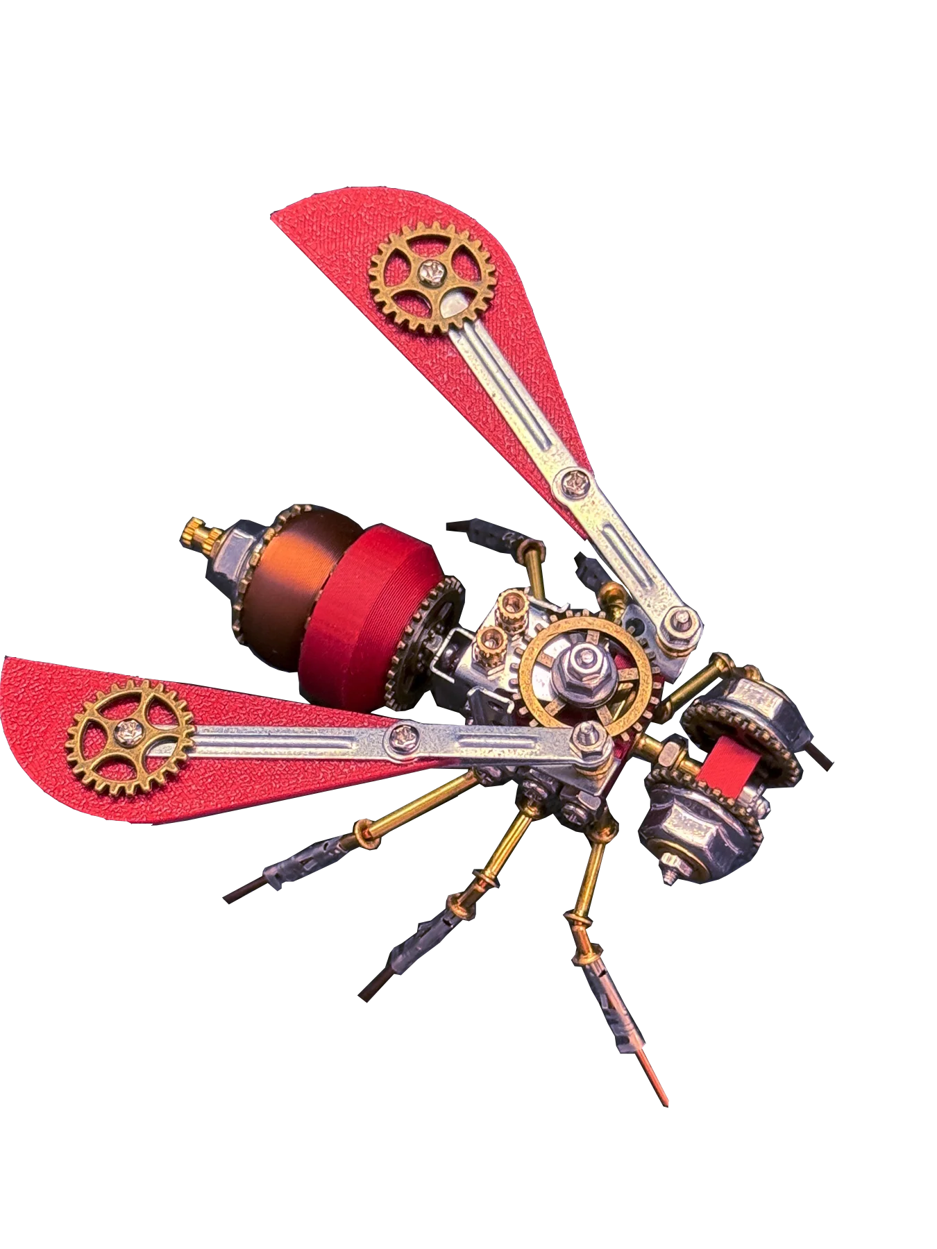 

Steampunk Mechanical Bee DIY Assembly Metal Model Kit Ornament 3D Puzzle Handmade Toy Kids Adults Birthday Gift