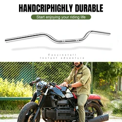 Motorcycle 22mm 25mm Chrome Steering Wheel Handlebar Retro Motorbike Handle Bars for XL883 XL1200 X 48 Dyna Softail Chopper