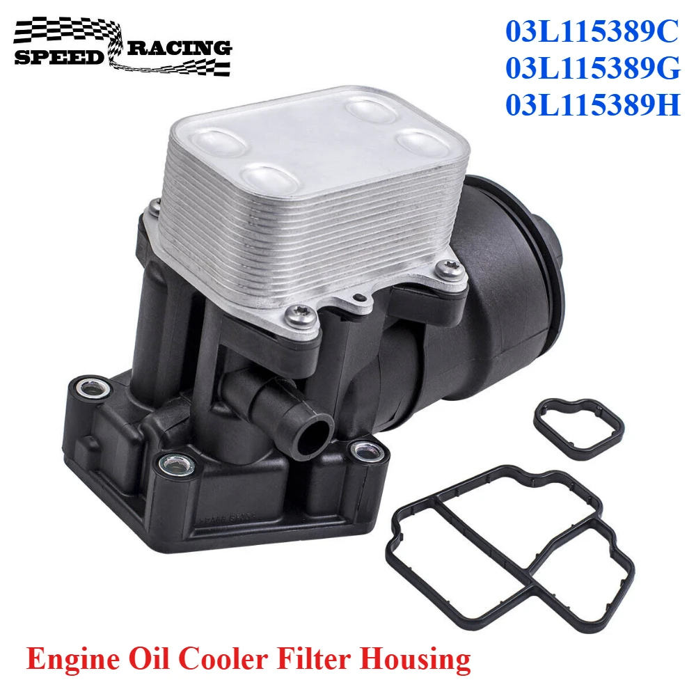

Oil Cooler Housing & Radiator Cap Gasket for Audi VW Skoda 03L115389C 03L115389B 03L115389H 03L-115-389-H