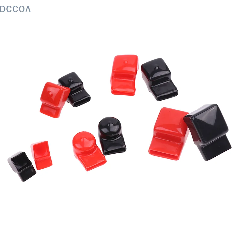 1Pair Loose Protector For Busbar Bus Bar Battery Isolation Cover Terminal Cover Protection PVC Flexible