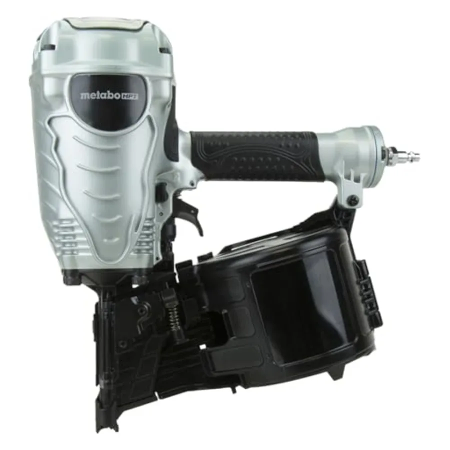 

Metabo HPT Coil Framing Nailer Pro-Preferred Pneumatic Power Nailers in Construction Tools Versatile Framing Tool for Floor Tru