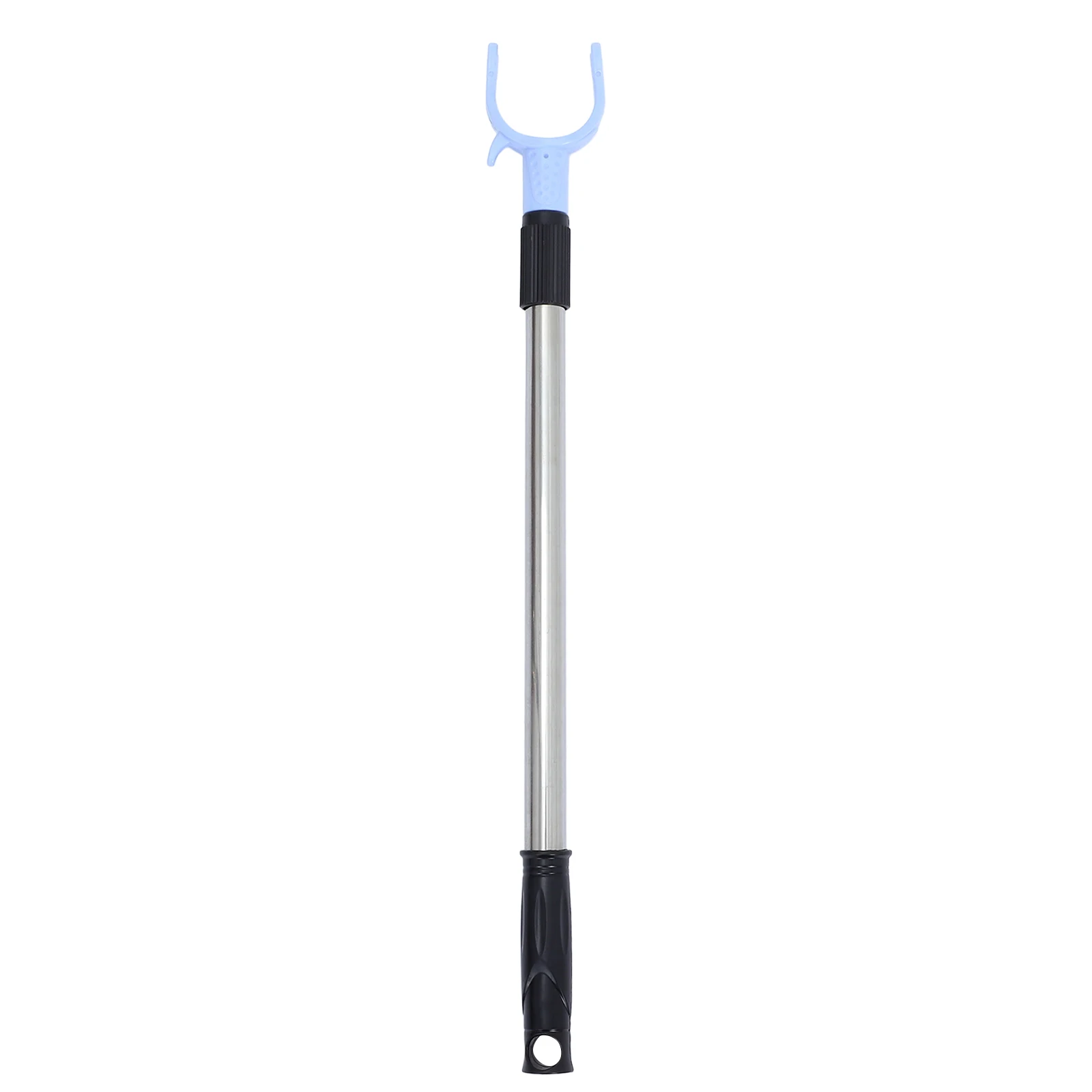 

Retractable Clothes Drying Fork Adjustable Stainless Steel Rail Extendable Poles for Hanging Clothing Home Dorm Use Space Saver