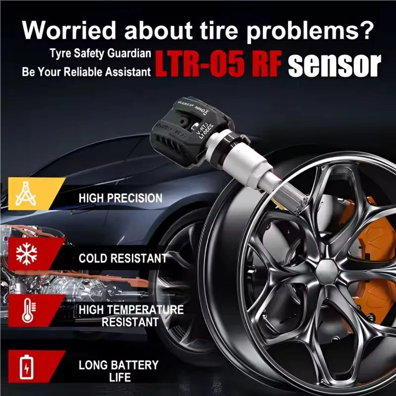 X431 2in1 LTR-05 Metal Sensor 315MHz/433MHz Tire Repair Tire Pressure Monitoring System TPMS Sensor