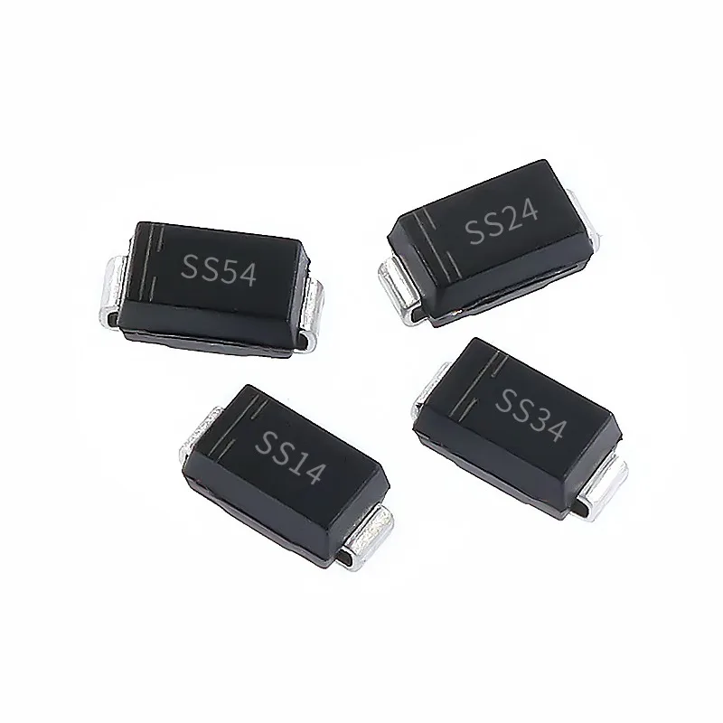 20 Stuks Smd Schottky Diodes Ss14/Ss24/Ss34/Ss54 Sma 1a/2a/3a/5a 40V