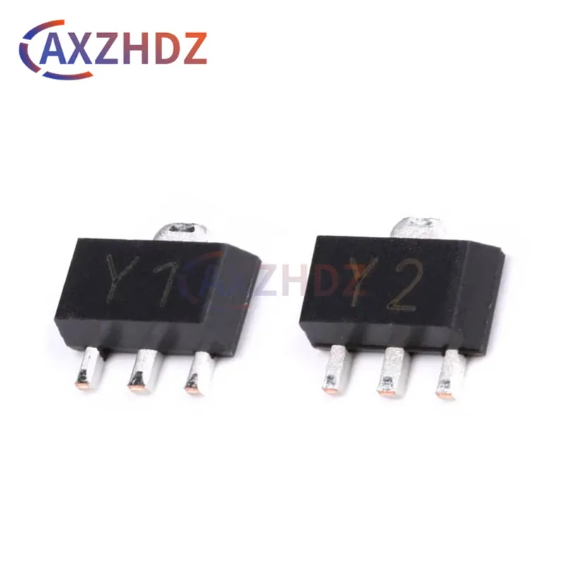 100PCS Y1 Y2 PXT8050 PXT8550 SOT-89 SS8050 SS8550 SMD 1.5A 25V NPN PNP Transistor Triode