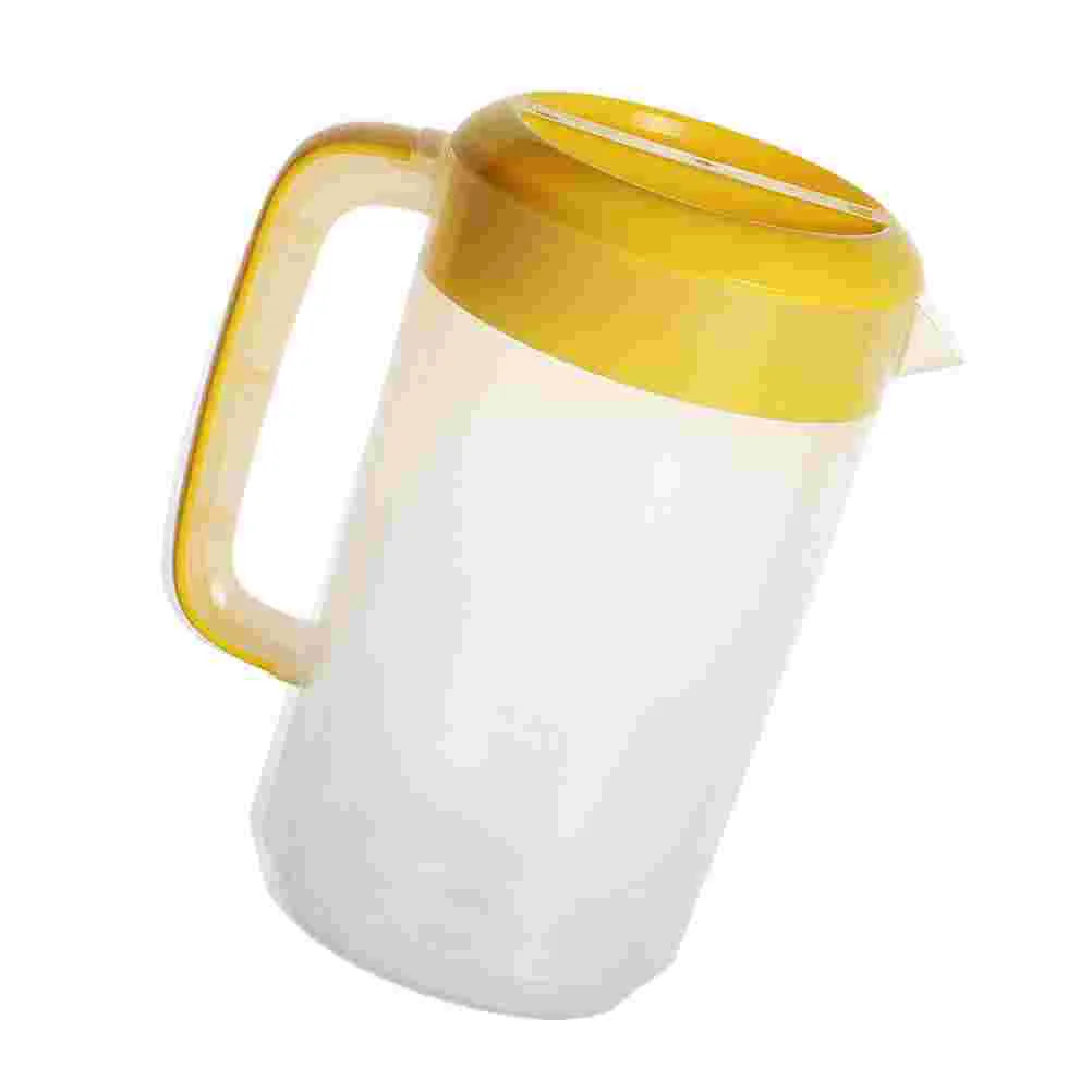 

Large Capacity Milk Tea Measuring Kettle Beverage Storage Container With Lid Heat Resistant Cold Water Jug Plastic Juice Pitcher