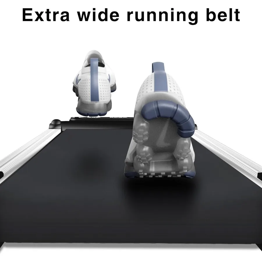 جهاز سير محمول 2 في 1 تحت المكتب مع محرك بدون فرشاة 2.5 حصان للاستخدام المنزلي وسادة مشي كهربائية صغيرة مدمجة للمكتب أو Li #5