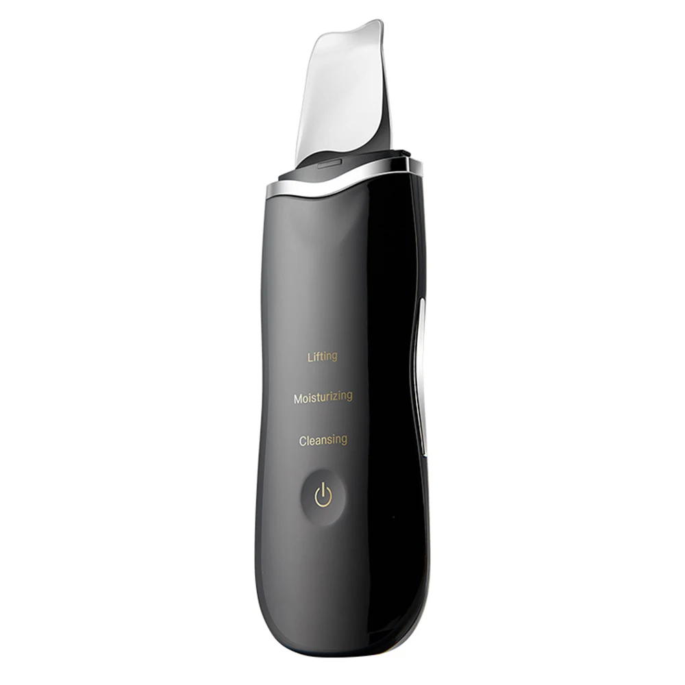 28000Hz Ultrasonic EMS Blackhead Remover Skin Scraper Facial Pore Cleaner for Nose Face Deep Cleansing