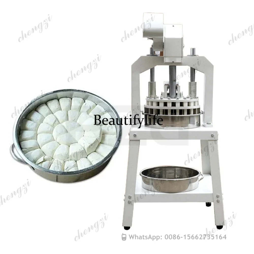 Vertical 36pcs 30-120g Manual Commercial Steamed Buns Dough Divider Cutting Machine For Bread Bakery Pizza