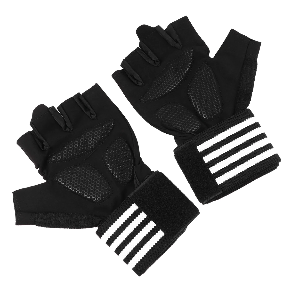 

Half Finger Durable for Outdoor Sports Training AntiSlip Gloves For Trainging Sports Silicone Pad Breathable Fitness Accessories