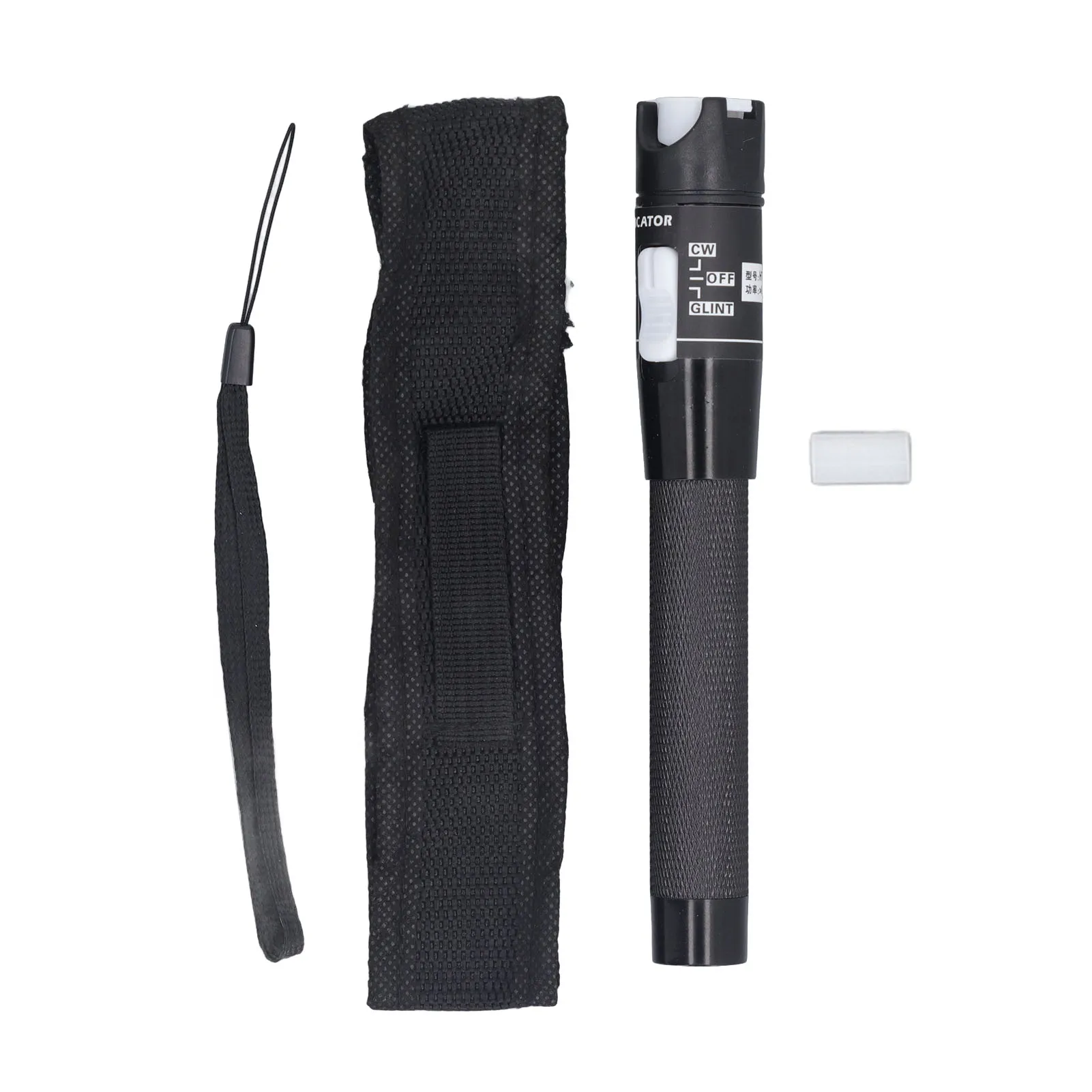 Optic Test Pen Non Slip Handle Stable and  80km Visual Fault Locator Non Contact Type 80MW for Cable Maintenance