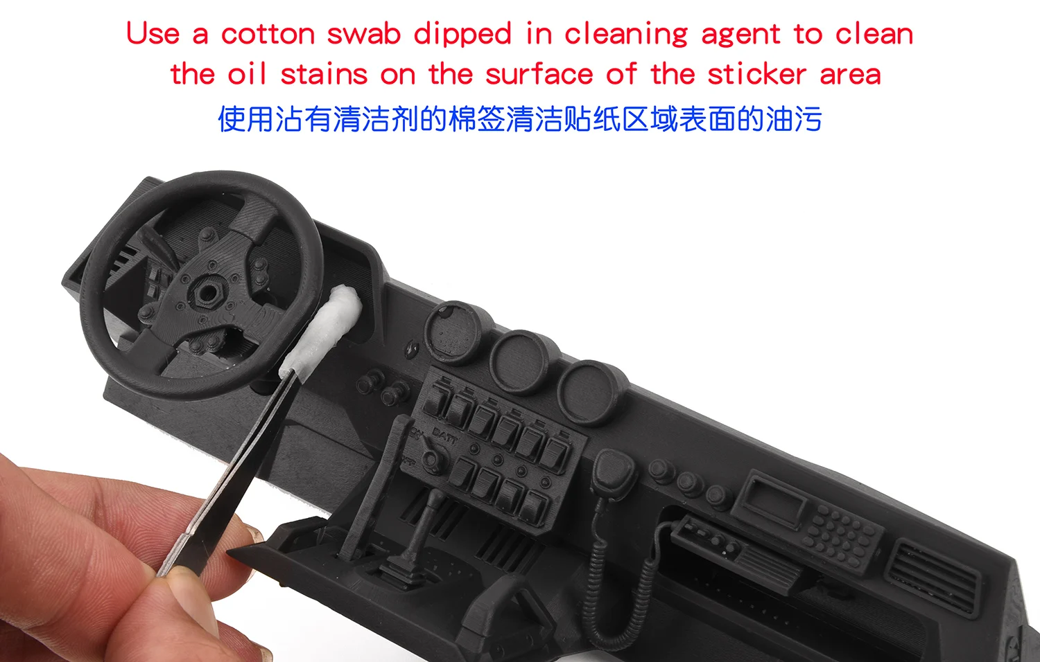 1/18 Innenraum 3D-Druck Sitze/Mittel konsole/Kotflügel für Traxxas Trx4-m Bronco Trx4m RC Crawler Auto Upgrade Zubehör – Detail 32