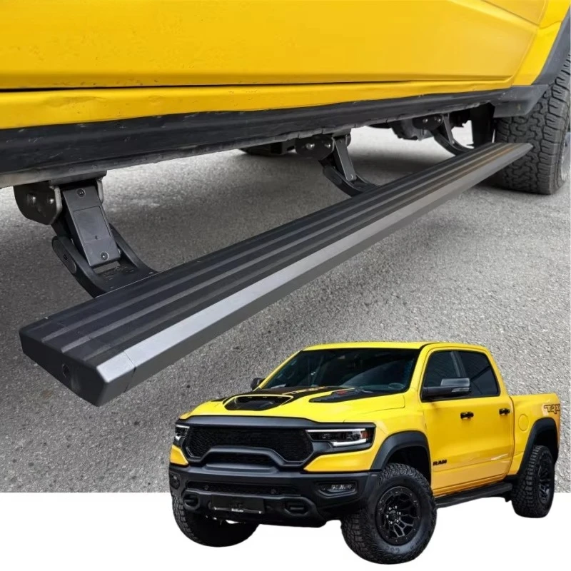 

Power Foot Running Boards Electric Side Steps for 2019 2020 2023 Ram Big Horn Trx 1500 3500 Single Cab