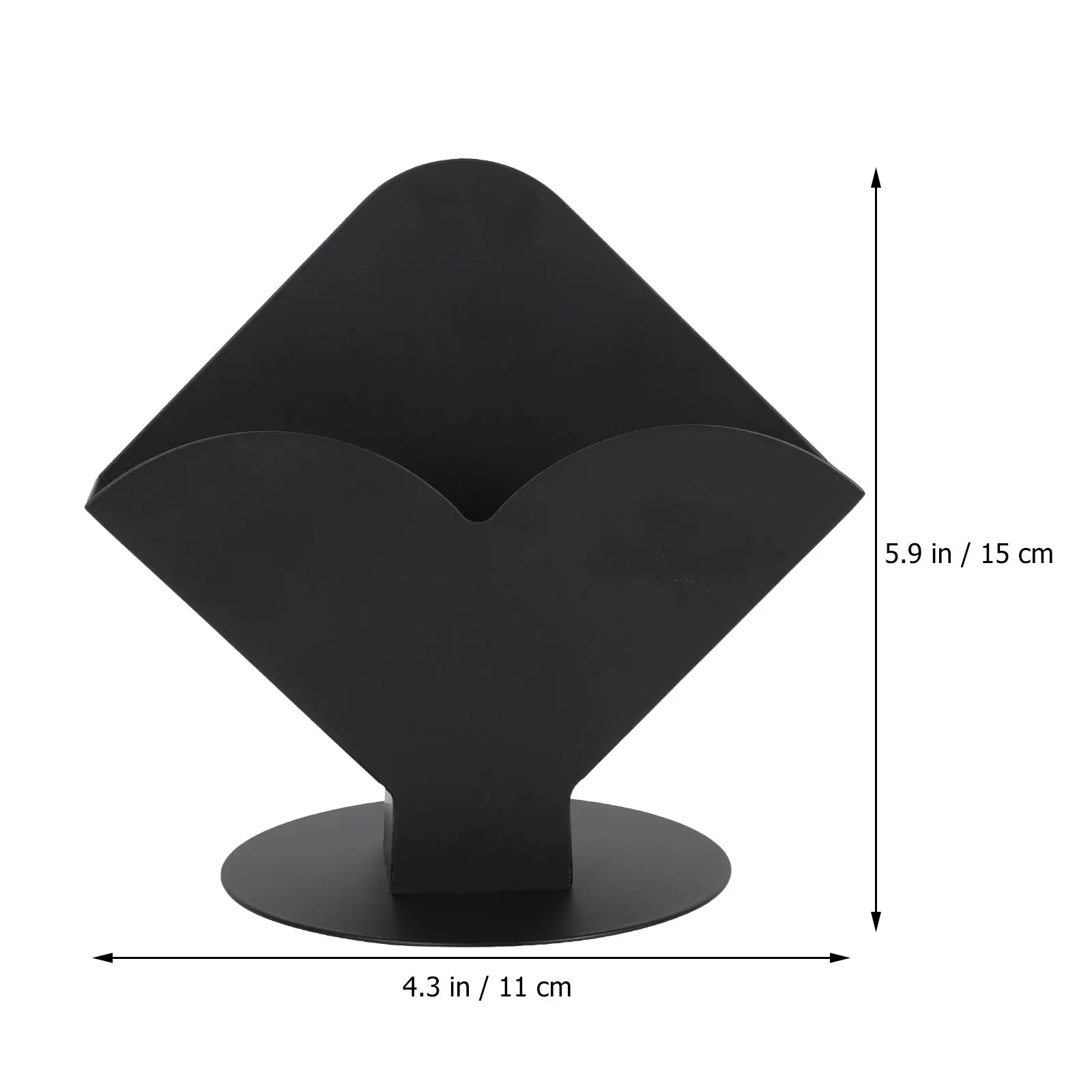 

Creative Stainless Steel Restaurant Napkin Holder Tissue Storage Rack Napkin Stand Household Tissue