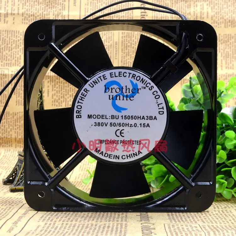 BROTHER UNITE BU 15050HA3BA 380V 0.15A EQUIPMENT CABINET FAN COOLING