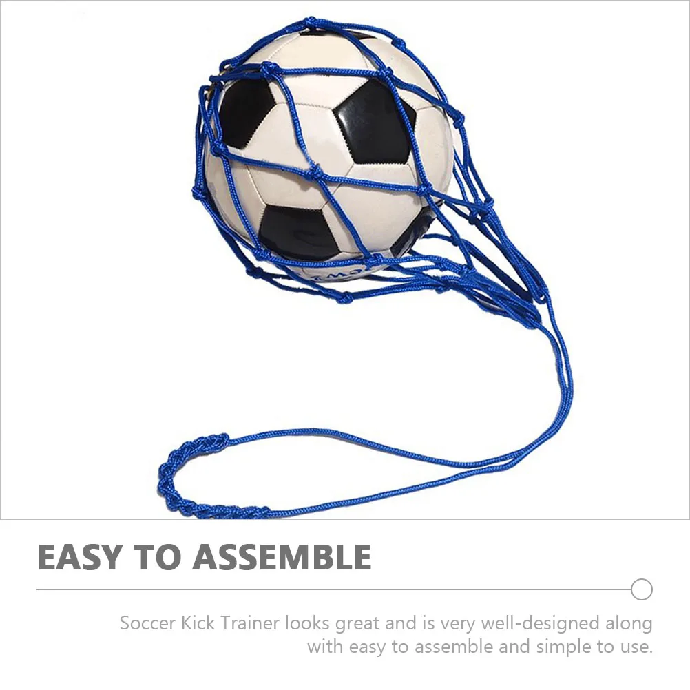 

1pc Soccer Kick Trainer Professional Football Training Bag Mesh Design Durable Nylon Wear-Resistant Lightweight Portable Soccer