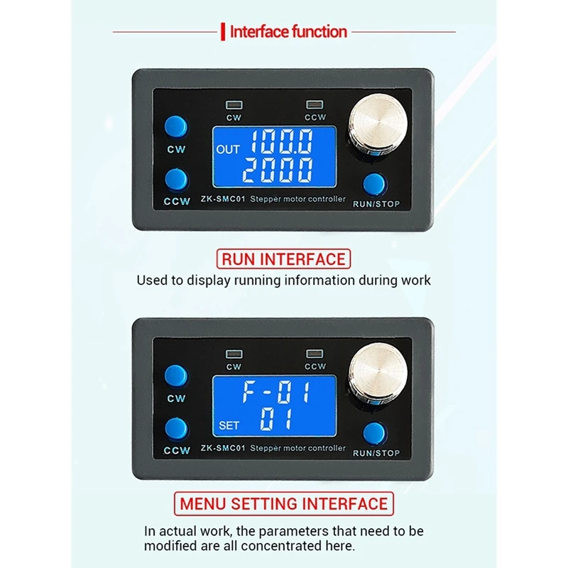 24-Stunden-Lieferung 42 57 Schrittmotor-Controller Positive Reverse Angle Pulse Speed Control Board Programmierbare SPS Serial Communi
