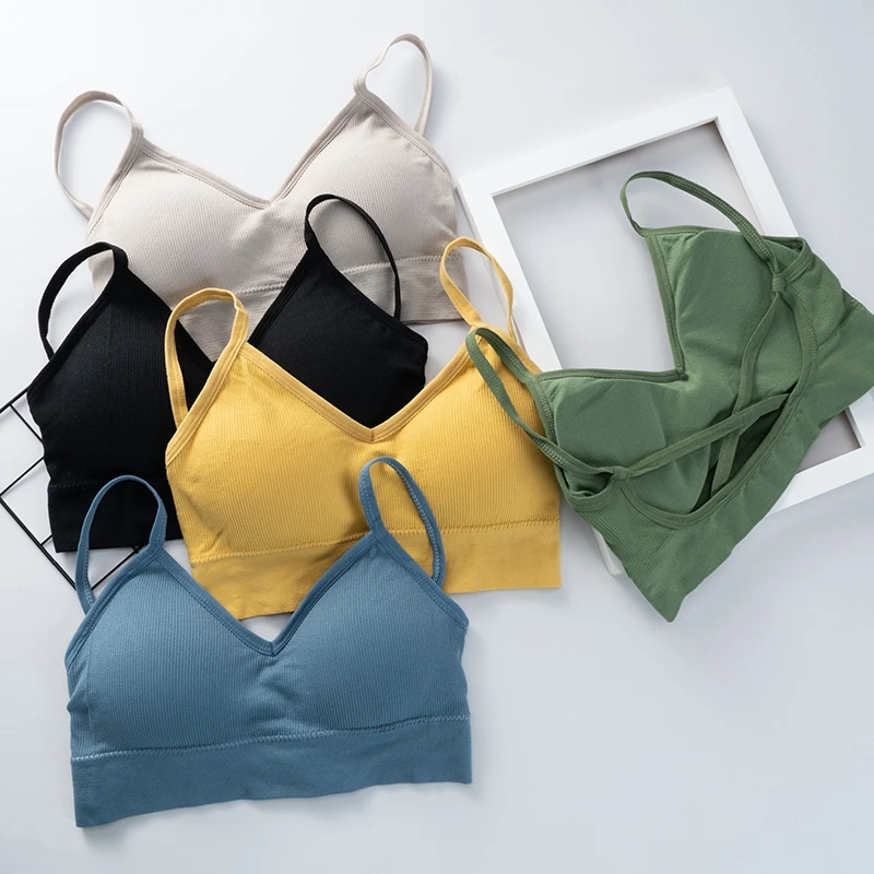 Underwear Women Gather No Steel Ring Lingerie Bra Tube Top Wrapped Chest Beauty Back Actival Cotton Thin Section Tube Top