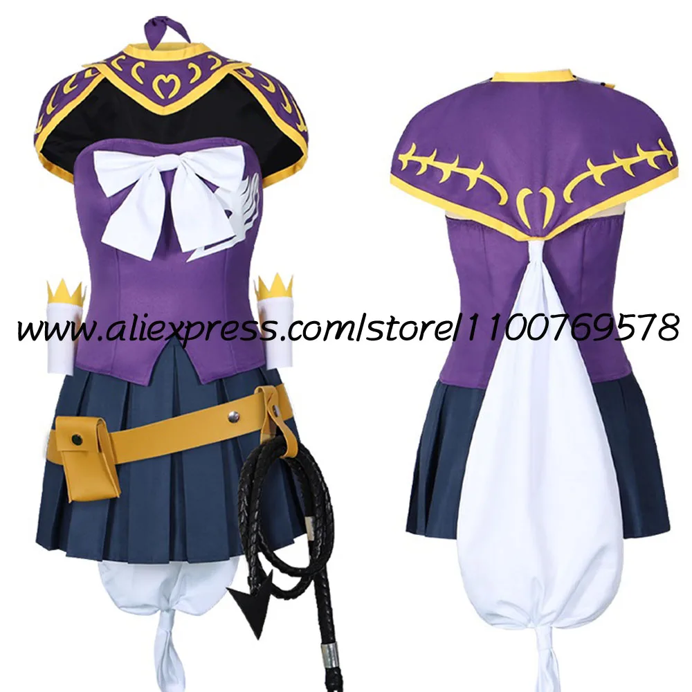 

Anime Costume Lucy Heartfilia Cosplay Uniform Lolita Party Dress Suit Halloween Cos