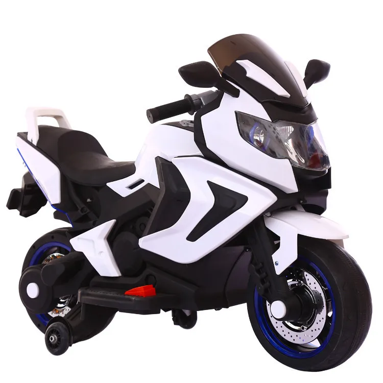 LEADING MANUFACTURE electric kids motorcycle 12v children electric motorcycle with Safety assist wheel ride on toy cars for baby