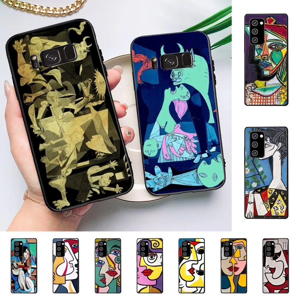 Picasso abstract Art painting Phone Case For Samsung Note 8 9 10 20 pro plus lite M 10 11 20 30 21 31 51 A 21 22 42 02 03