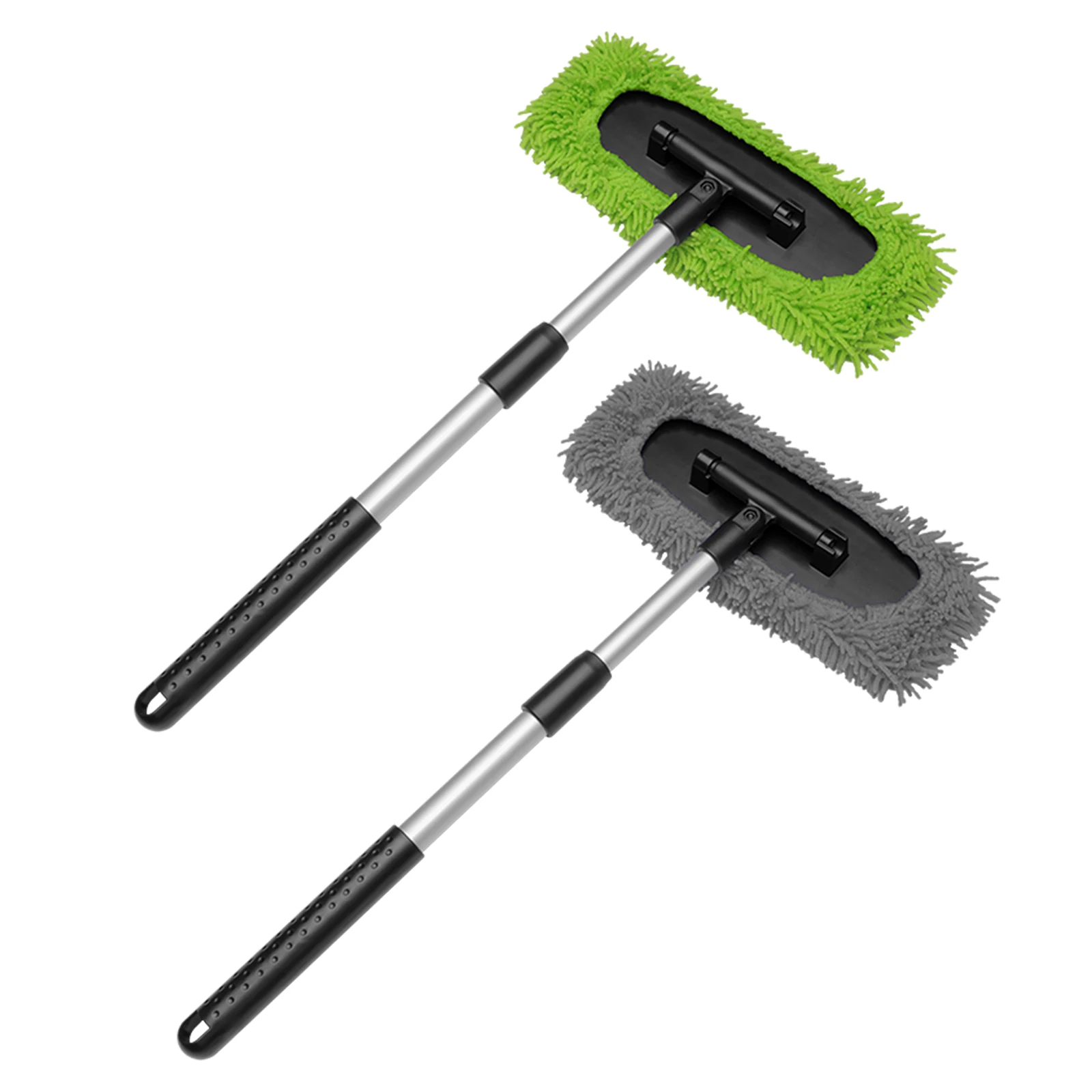 

Инструмент для очистки внутреннего лобового стекла, вращающаяся на 180 градусов и выдвижная ручка, автоматический инструмент для очистки лобового стекла для автомобилей