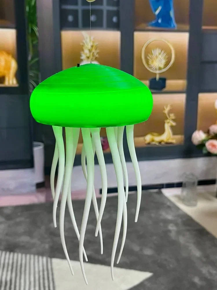 Pull Flow Artifact Jellyfish Lamp Suspension Jellyfish Lamp Live Broadcast Props Floating Jellyfish Lamp Stay Artifact