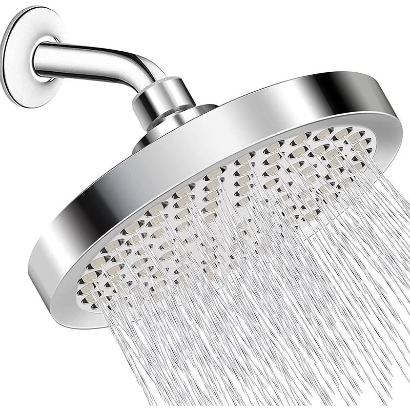 High Pressure Rainfall Shower Head Bathroom Powerful Showerhead With Strong Spray Small Silicone Nozzles, Universal Flow Showers