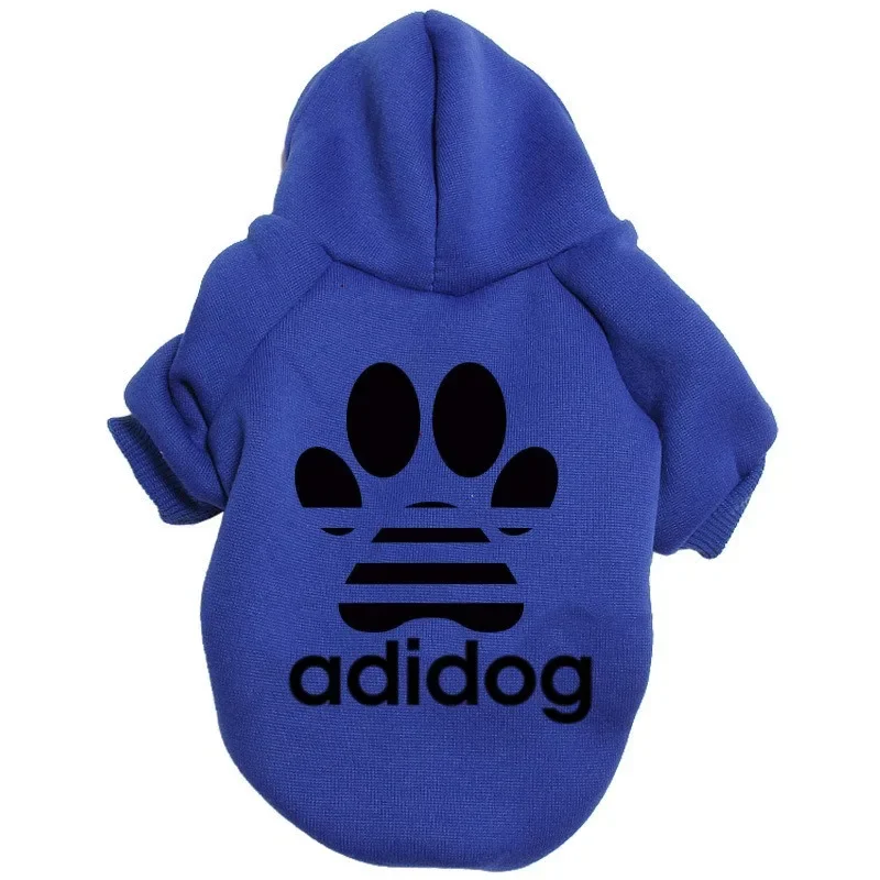 Dog Clothes Casual Autumn and Winter Hooded Sweater Large, Medium and Small Dogs Pet Clothing