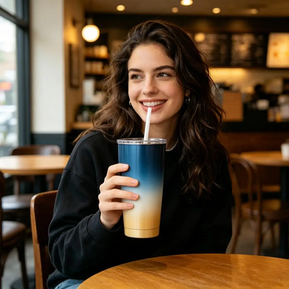 Leak Proof Straw Adapter 30oz Cup Straw Accessory Reusable Pp Straws for 30/40oz Tumblers Leak-proof Long Drinking for Travel