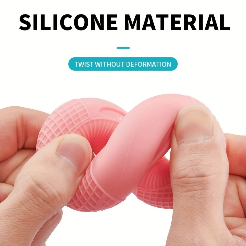 Build Muscle Strength in Your Hands with this 20-80LB Hand Muscle Training Silicone Ring - Perfect for Home Gyms! image 2