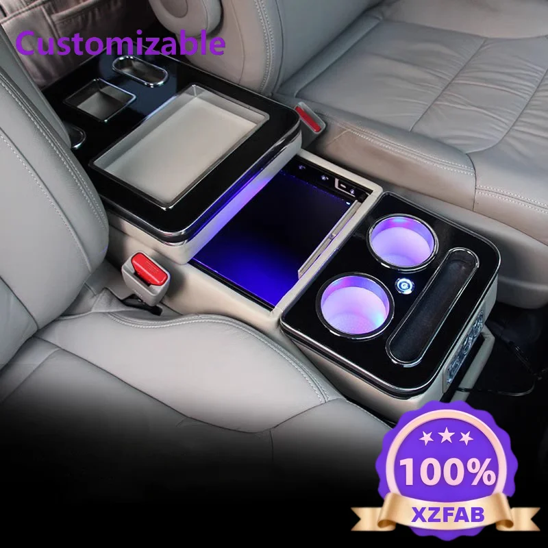 Factory Direct 2026 For VW Caravelle / Multivan T5 T6 T7 2000-2023 Row Front Railing Box Set General Business Armrest Central