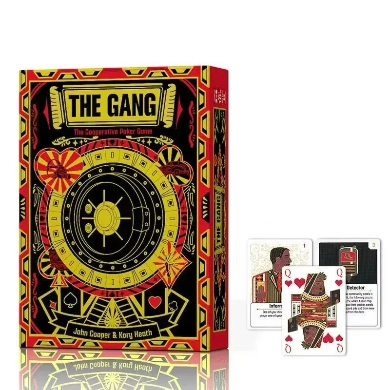 The Gang Board Game 2-6 Players Fun Strategy Table Game for Family Party Friends Entertainment card game