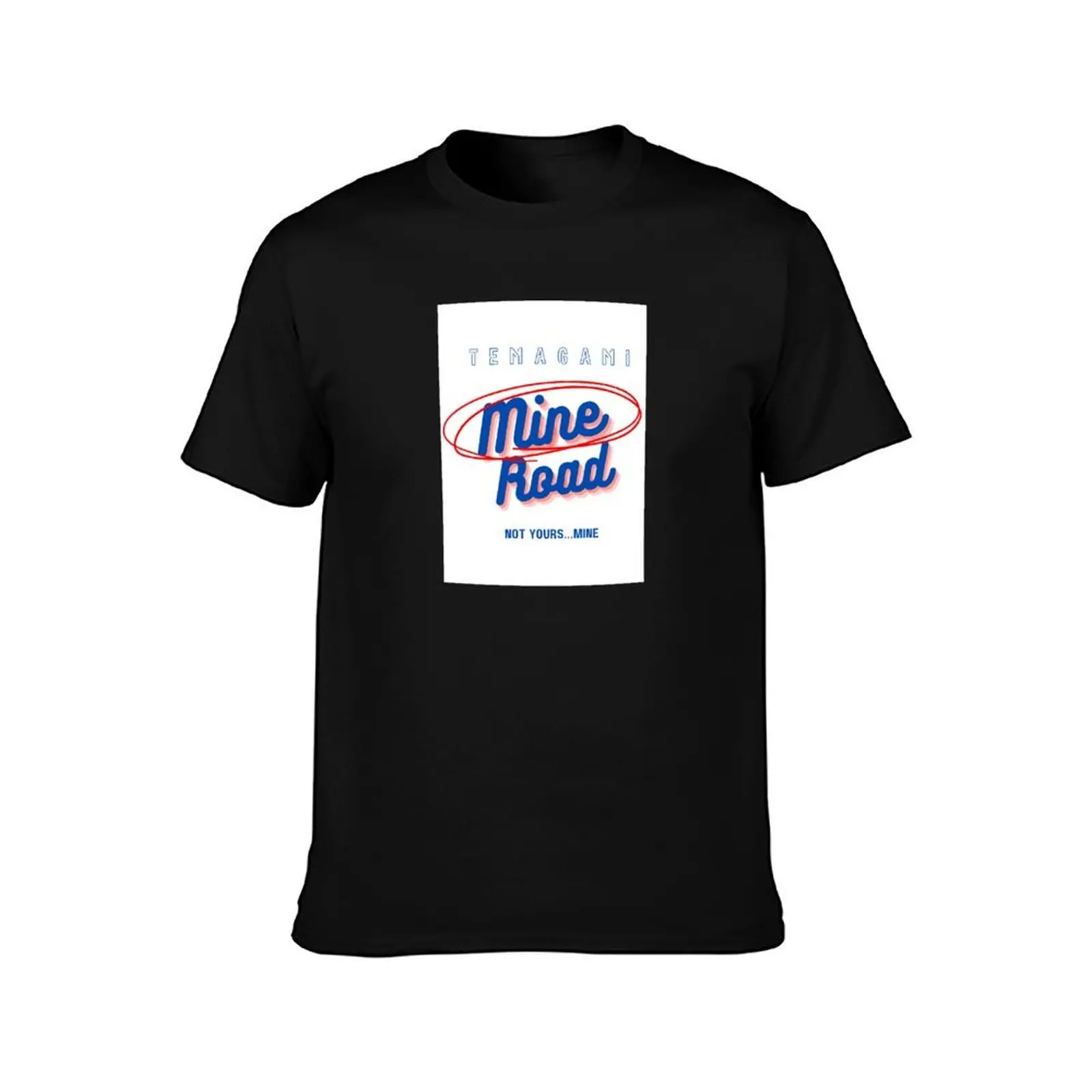 Mine Road T-Shirt Active Sports Short Sleeve Cotton Shirt