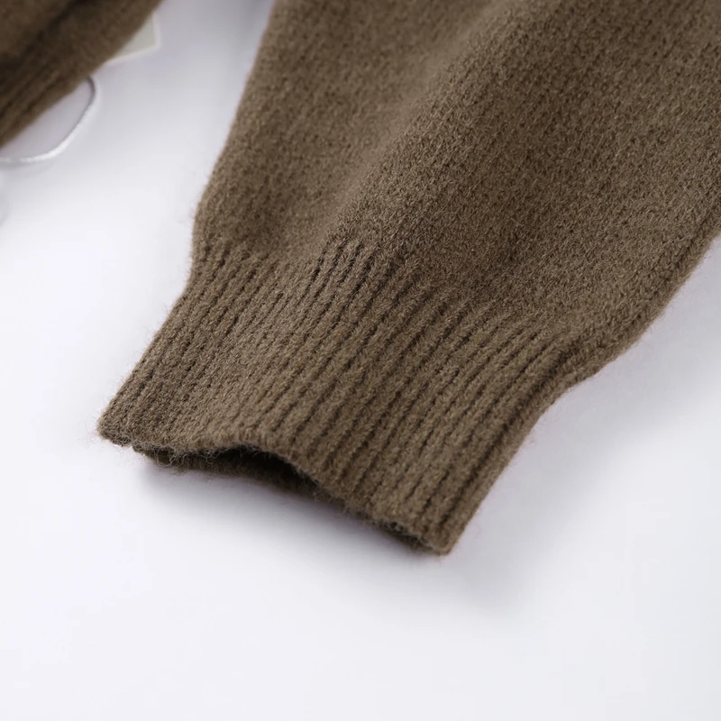 Elegant Knit Solid Women Cardigan O Neck Full Sleeve Single Breasted All-match Pocket Lady Jacket 2026 Spring Female Knitwear 18 S8e472d3396664216a9ec8bde8583ff02f