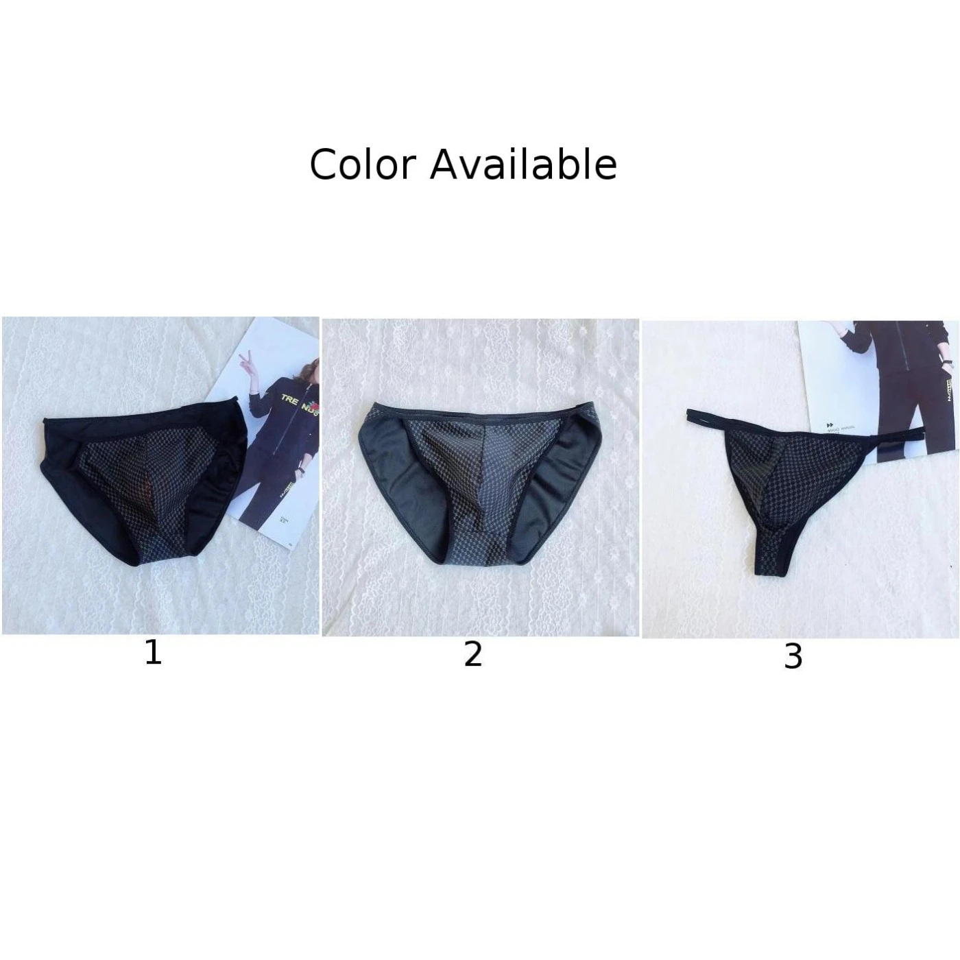 ذكر رجل ملخصات السباحة رقيقة بحر تنفس مريح الملابس الداخلية منخفضة الخصر سراويل زائد حجم الحقيبة مثير شير