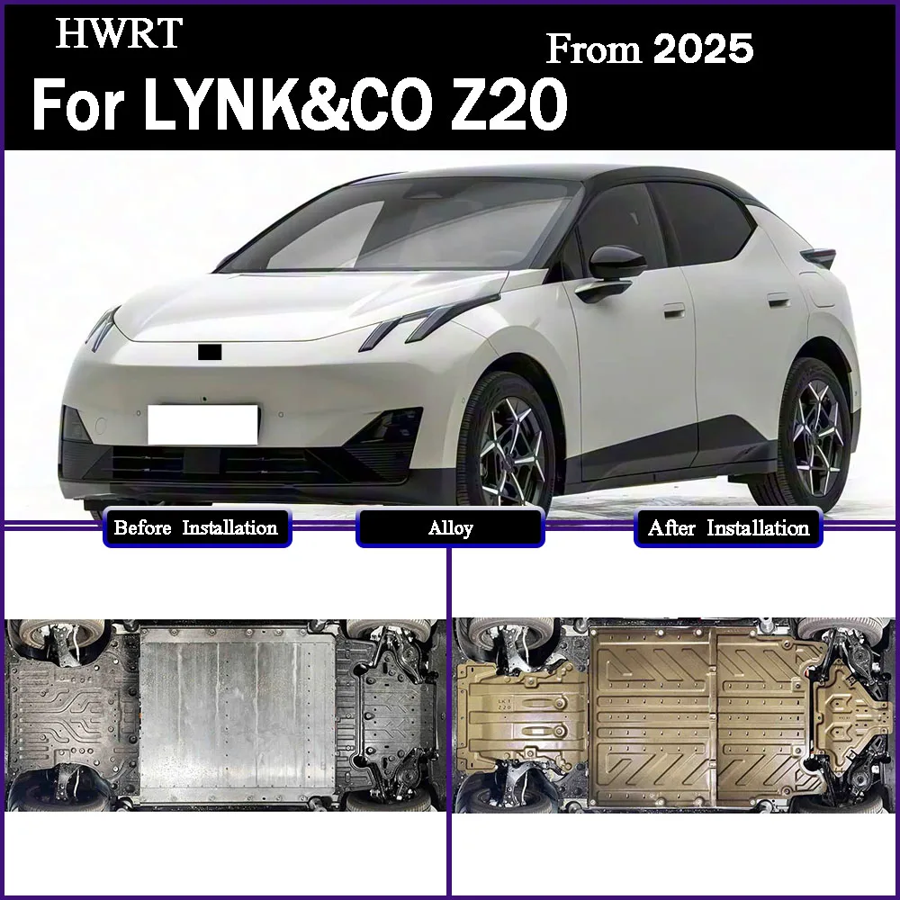 

For LYNK&CO Z20 2025 530KM High Quality Aluminum Motor Battery Guard Under Bottom Protection Engine Guard Chassis Skid Plate
