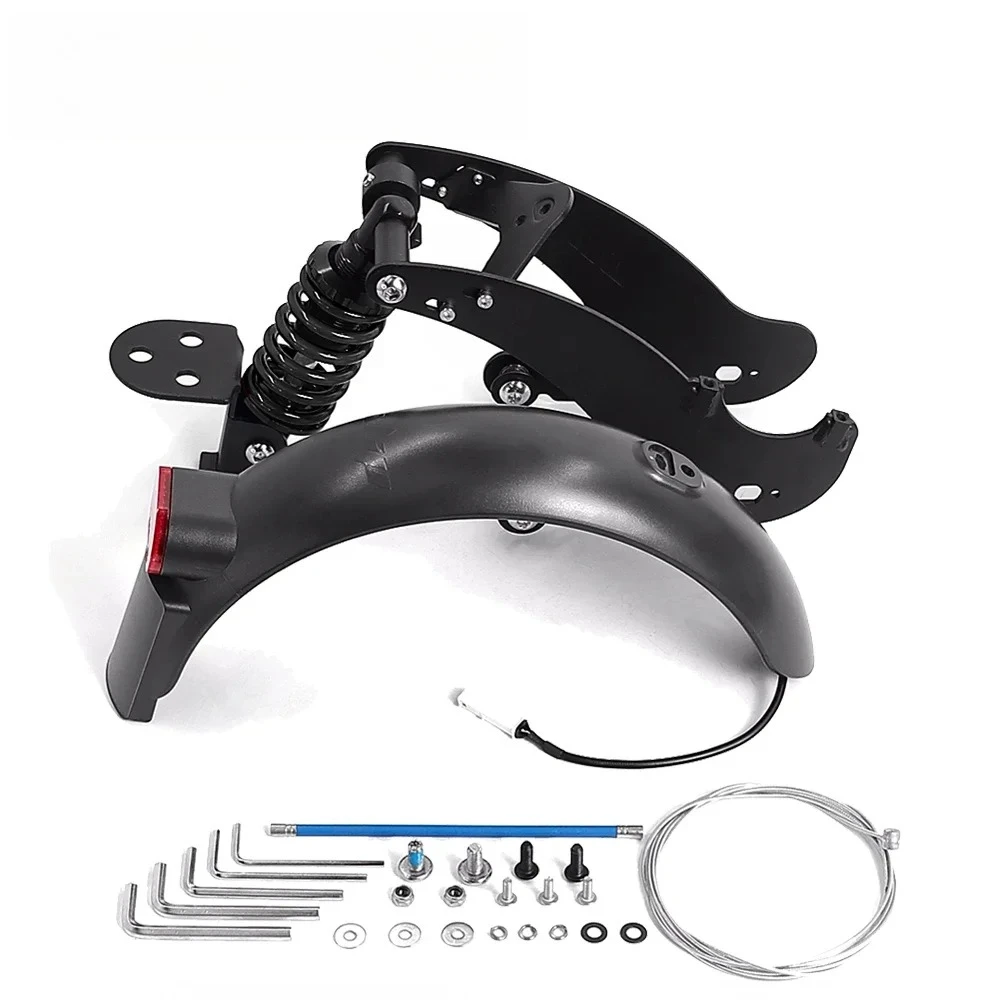 

For Xiaomi KickScooter Mi3 Electric Scooter Modifited Rear Suspension Kit Rear Shock Absorption Fender Light Accessories