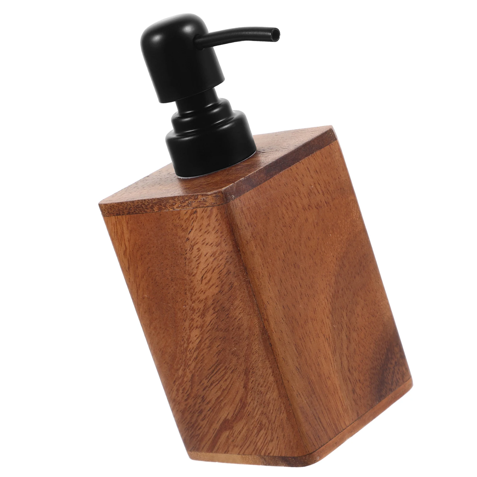 

Walnut Lotion Bottle 16 5x7 Small Size Tight Seal Empty Refillable Pump Dispenser Shampoo Lotion Travel Home Hotel Stainless
