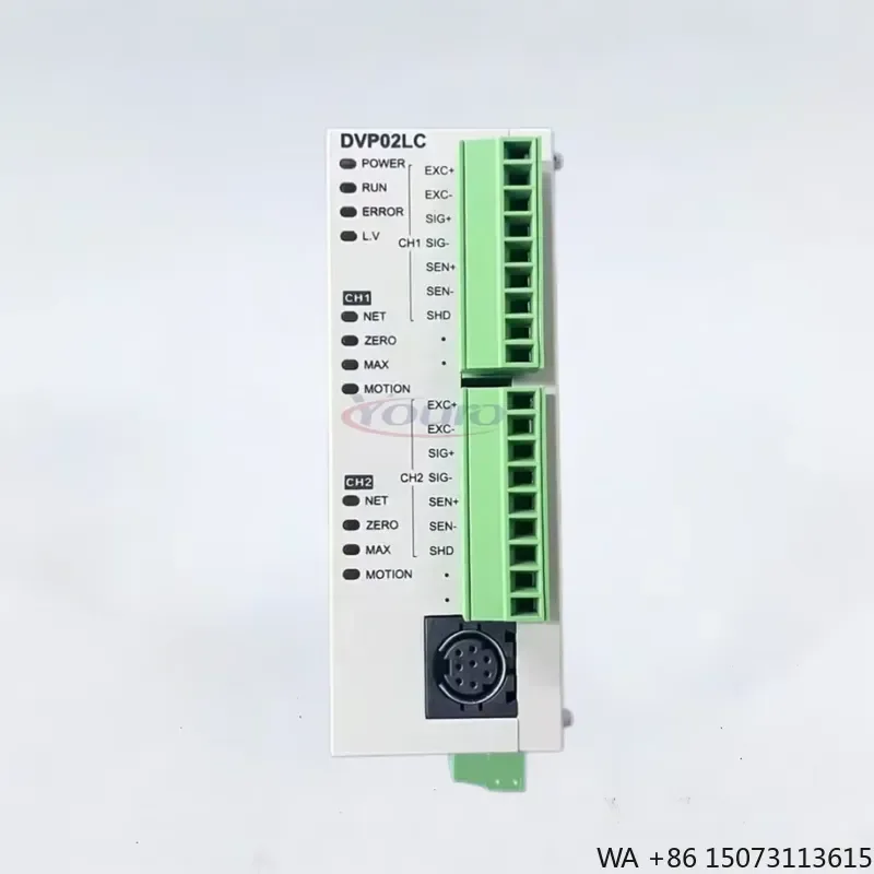 New Original for Delta DVP-S Series DVP02LC-SL PLC Load Cell Module Warehouse Stock