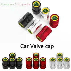 Aluminum Alloy 4Pcs/Set Car Metal Wheel Tire Valve Caps Dust Capwith Rubber Ring Accessories For Lotus Eletre Emira Envya